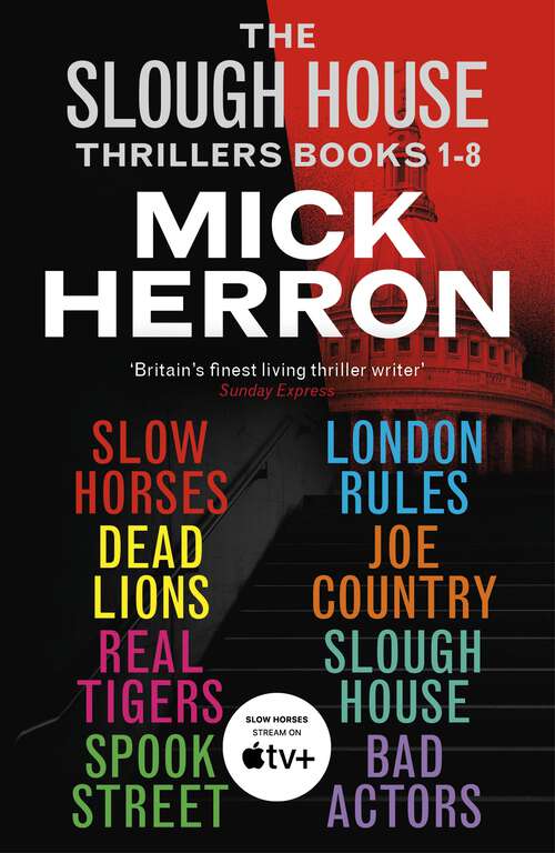 Book cover of The Slough House Thrillers Books 1-8