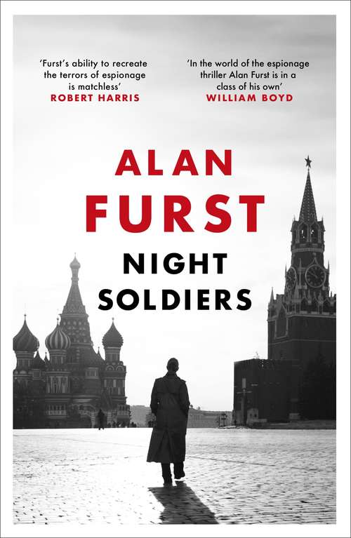 Book cover of Night Soldiers: A classic spy novel of intrigue and suspense set in the Second World War