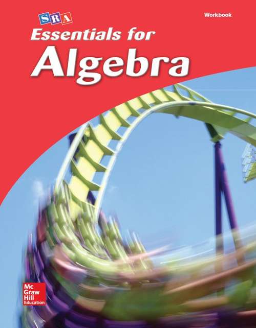 Book cover of Essentials for Algebra: A Direct Instruction Approach