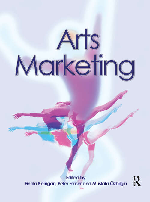 Book cover of Arts Marketing