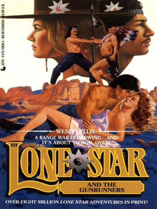 Book cover of Lone Star and the Gunrunners (Lone Star #121)