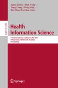 Health Information Science: 11th International Conference, HIS 2022, Virtual Event, October 28–30, 2022, Proceedings (Lecture Notes in Computer Science #13705)