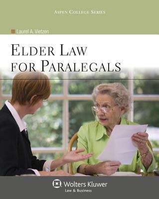 Book cover of Elder Law for Paralegals