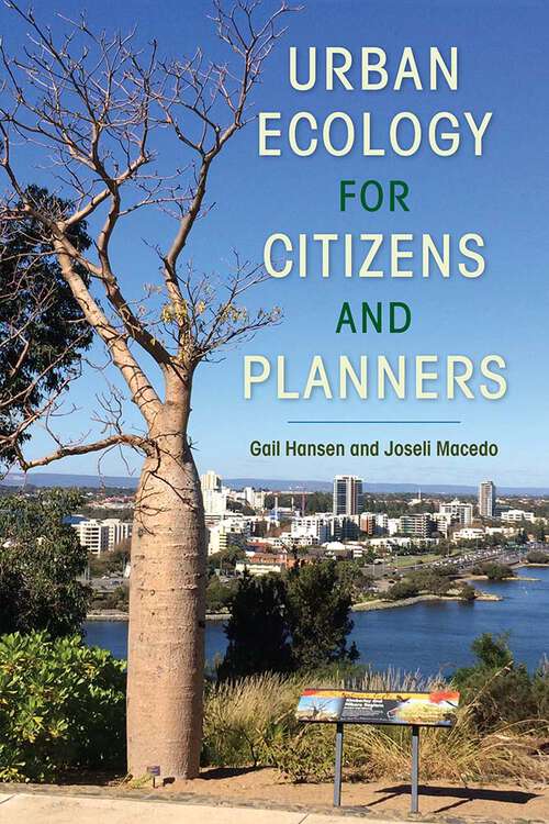Book cover of Urban Ecology for Citizens and Planners (1)
