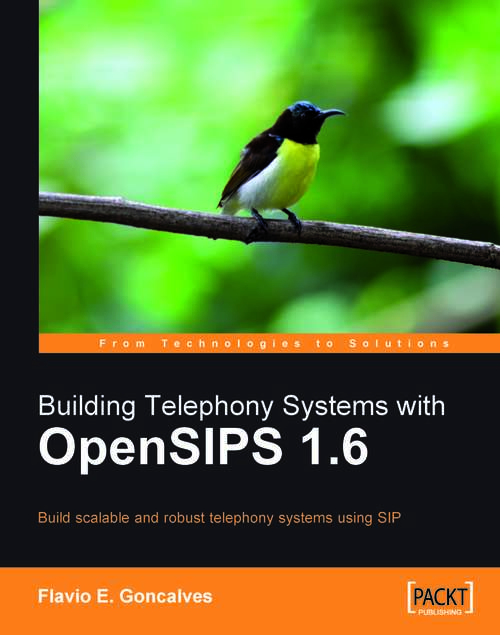 Book cover of Building Telephony Systems with OpenSIPS 1.6