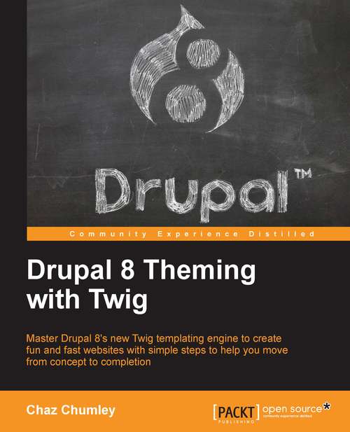 Book cover of Drupal 8 Theming with Twig
