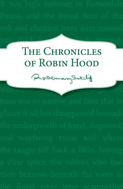 Book cover of The Chronicles of Robin Hood