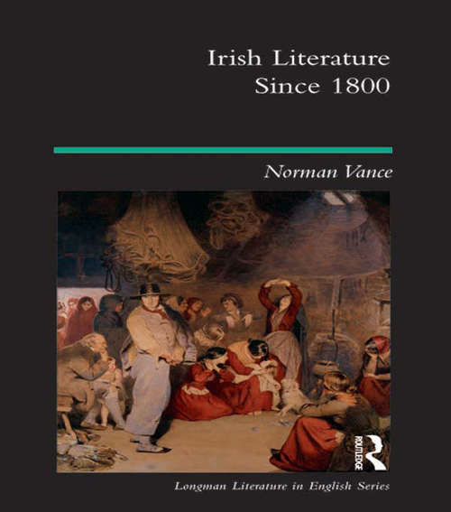 Book cover of Irish Literature Since 1800