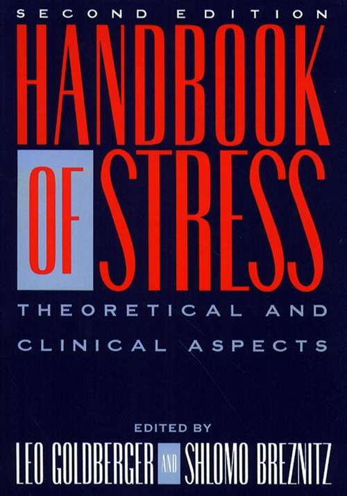 Book cover of Handbook of Stress, 2nd Ed
