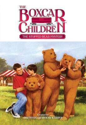 Book cover of The Stuffed Bear Mystery (Boxcar Children #90)