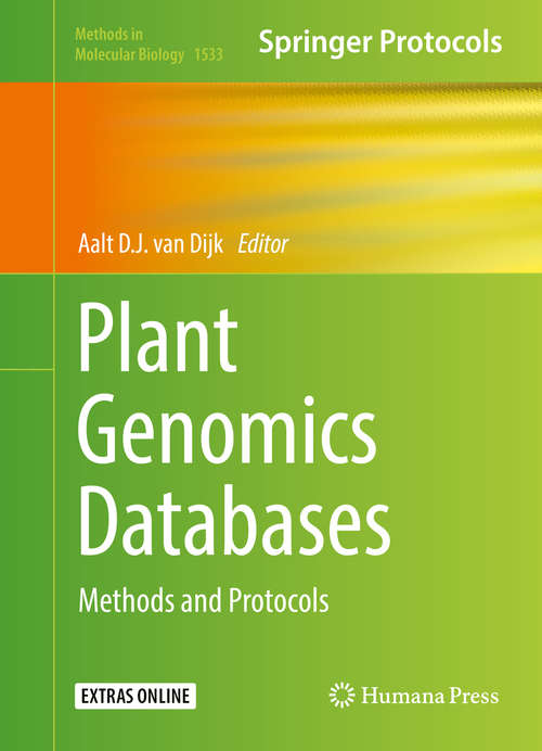 Book cover of Plant Genomics Databases