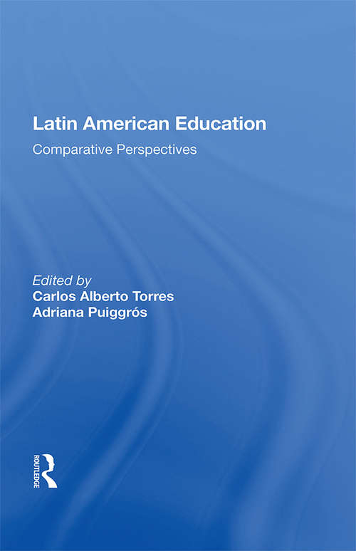 Book cover of Latin American Education: Comparative Perspectives