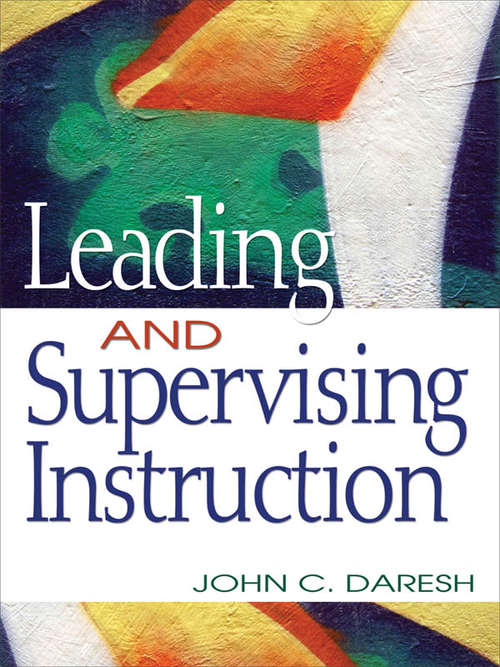 Book cover of Leading and Supervising Instruction