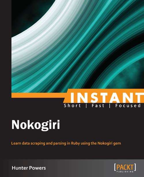 Book cover of Instant Nokogiri