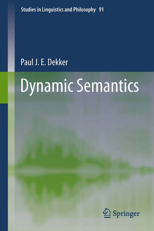 Book cover of Dynamic Semantics