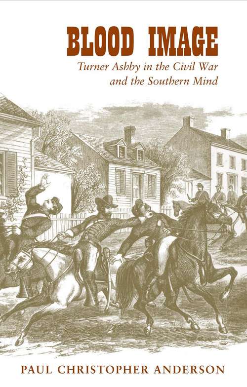Book cover of Blood Image: Turner Ashby in the Civil War and the Southern Mind (Conflicting Worlds: New Dimensions of the American Civil War)