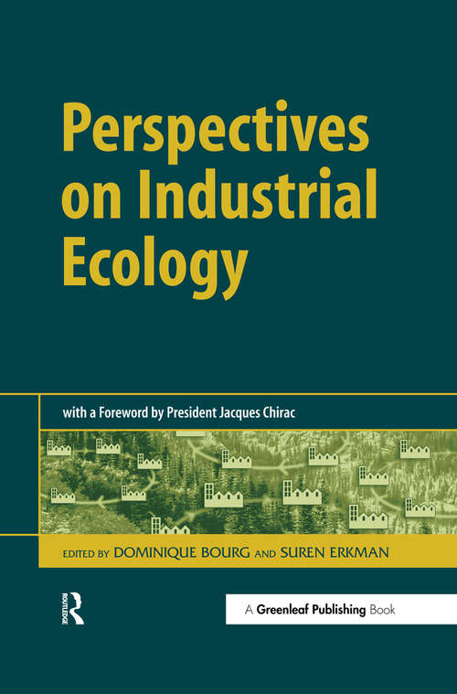 Book cover of Perspectives on Industrial Ecology