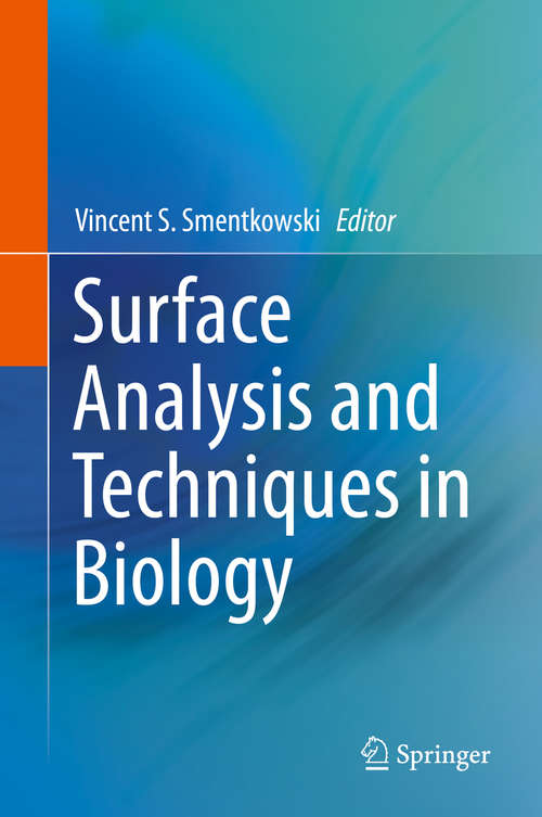 Book cover of Surface Analysis and Techniques in Biology