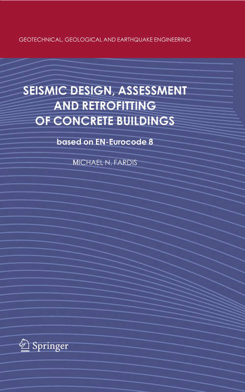 Book cover of Seismic Design, Assessment and Retrofitting of Concrete Buildings