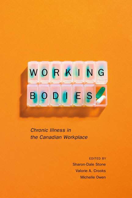 Book cover of Working Bodies: Chronic Illness in the Canadian Workplace