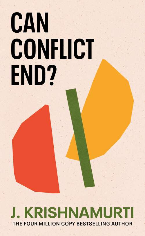 Book cover of Can Conflict End?