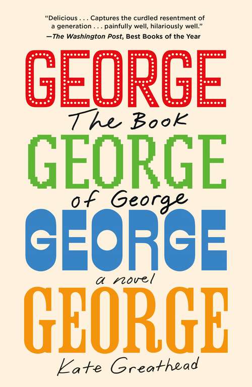 Book cover of The Book of George: A Novel