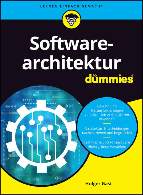 Book cover of Softwarearchitektur für Dummies (Für Dummies)