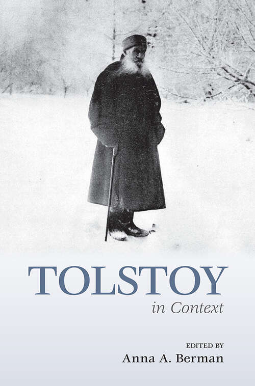 Book cover of Tolstoy in Context (Literature in Context)