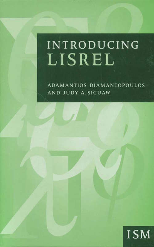 Book cover of Introducing LISREL