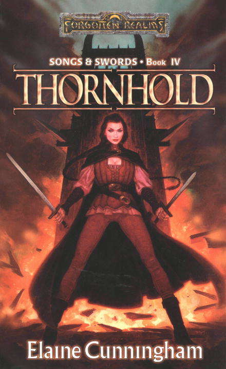 Book cover of Thornhold (Forgotten Realms: Harpers #16)
