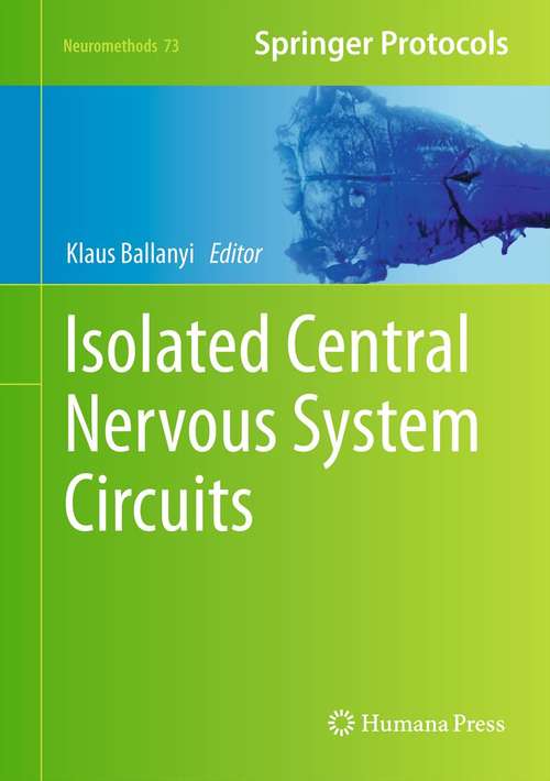 Book cover of Isolated Central Nervous System Circuits