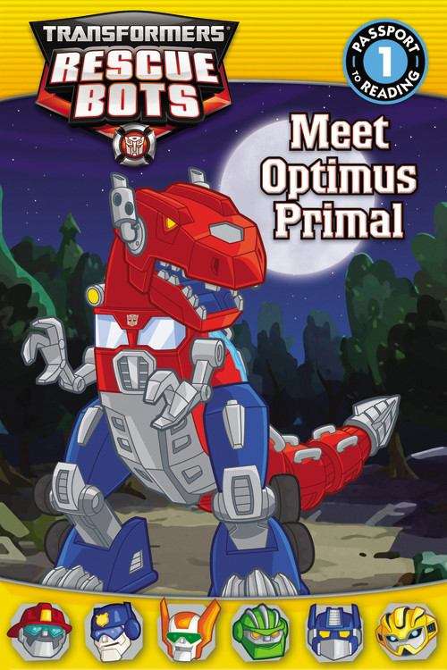 Book cover of Transformers: Meet Optimus Primal