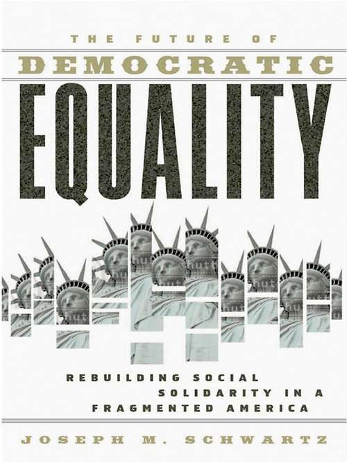 Book cover of The Future Of Democratic Equality: Rebuilding Social Solidarity in a Fragmented America