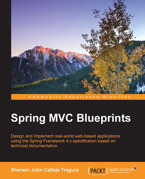 Book cover of Spring MVC Blueprints
