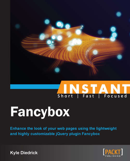 Book cover of Instant Fancybox