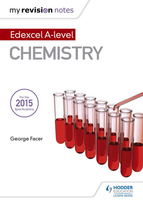 Book cover of My Revision Notes: Edexcel A Level Chemistry