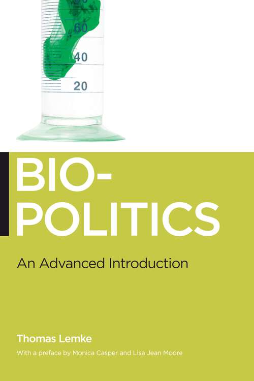 Book cover of Biopolitics