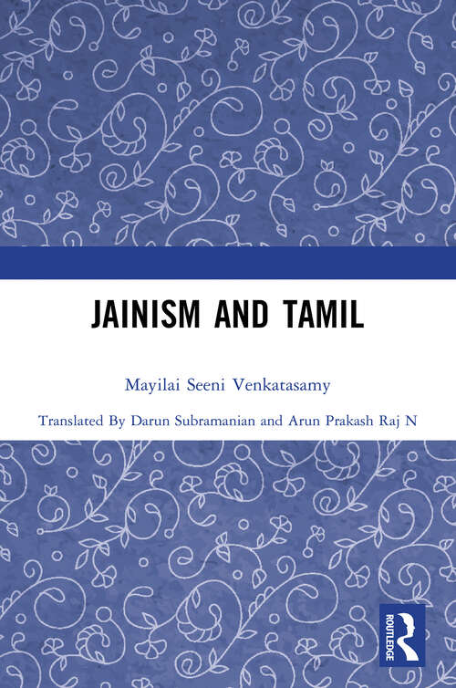 Book cover of Jainism and Tamil (1)