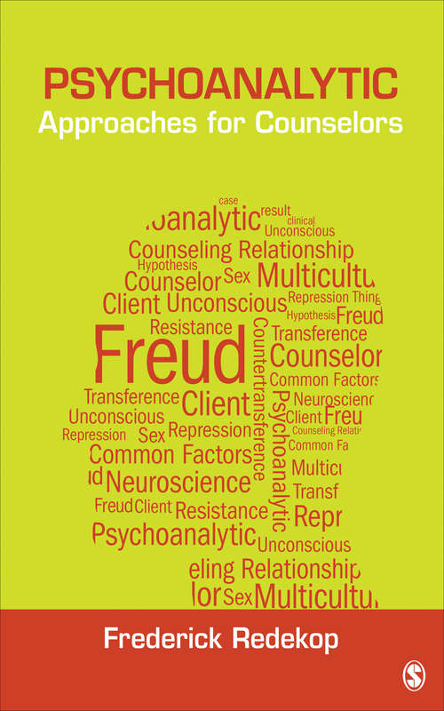 Book cover of Psychoanalytic Approaches for Counselors (Theories for Counselors)