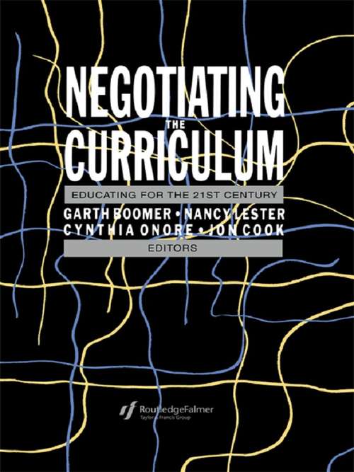 Cover image of Negotiating the Curriculum