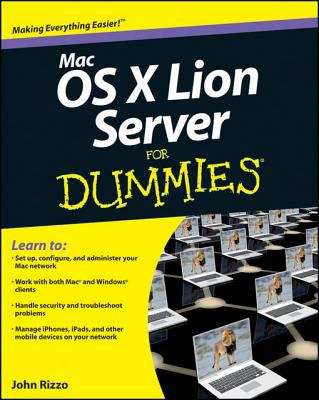 Book cover of Mac OS X Lion Server For Dummies