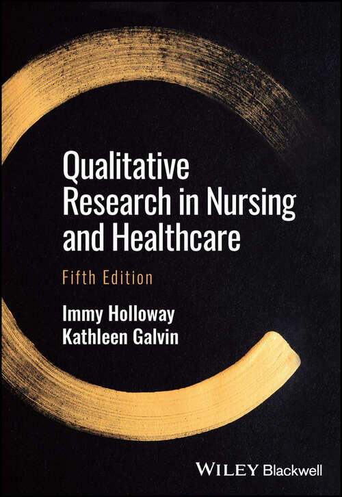 Book cover of Qualitative Research in Nursing and Healthcare (5)