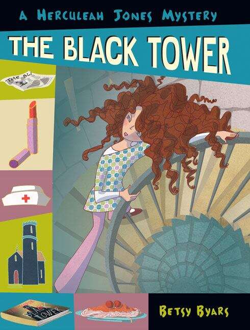 Book cover of The Black Tower (Herculeah Jones Mystery #7)