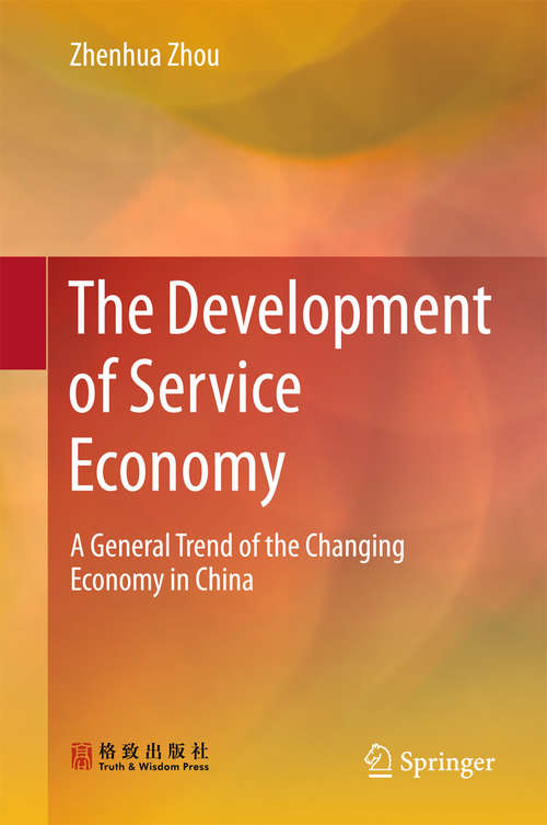 Book cover of The Development of Service Economy