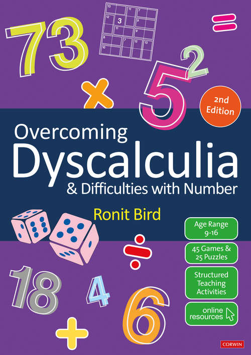 Book cover of Overcoming Dyscalculia and Difficulties with Number (Second Edition) (Corwin Ltd)
