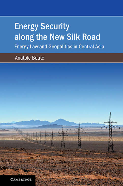 Book cover of Energy Security along the New Silk Road: Energy Law and Geopolitics in Central Asia (Cambridge Studies on Environment, Energy and Natural Resources Governance)