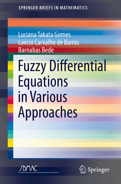 Book cover of Fuzzy Differential Equations in Various Approaches