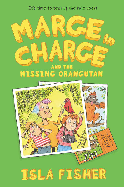 Book cover of Marge in Charge and the Missing Orangutan (Marge in Charge #3)