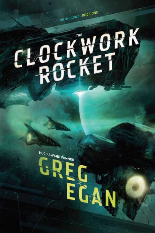 Book cover of The Clockwork Rocket