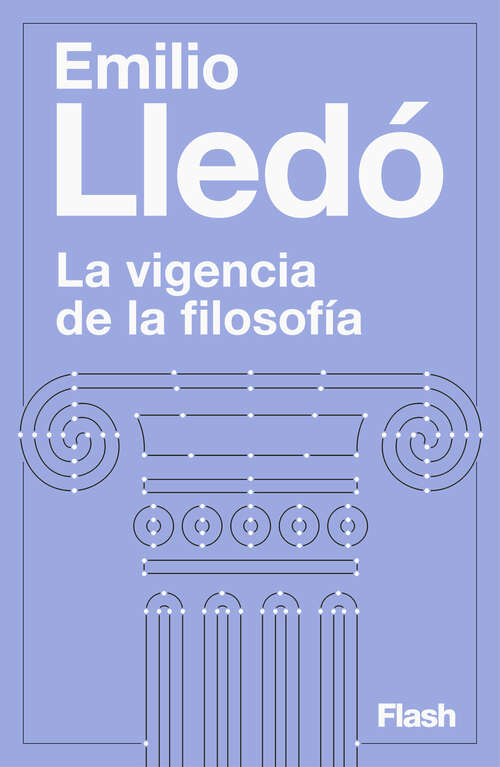 Book cover of La vigencia de la filosofía